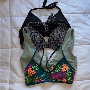 Super cute bikini tops (can buy separate)